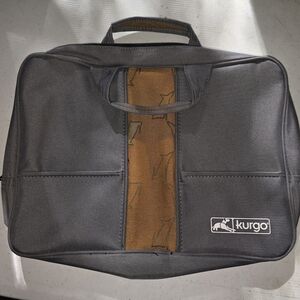 Kurgo Black and Tan Duffel Bag